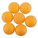 Jkjhbhged 50- Pack Premium Ping Pong Balls Advanced Training Table Ball Seamless Balls Orange