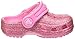 Crocs Kids Unisex Classic Glitter Clog (Little Kid/Big Kid) Pink Lemonade 6 Big Kid M