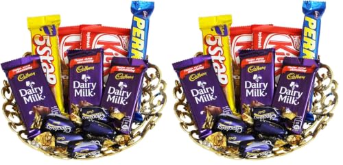Image of SFU E Com Cadbury Chocolate Gift Combo|Gift for Holi, Rakhi, Diwali, Birthday, Anniversary, Valentine, Him, Her|Chocolate Gift|190,200 Grams (Pack of 2)