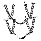 Ceinture de protection - dotée d'un système de fixation robuste à quatre points, cette mentonnière empêche tout desserrage, offrant des performances fiables dans diverses conditions difficiles et maintenant un ajustement sûr, mentonnière universelle pour casque de sécurité.