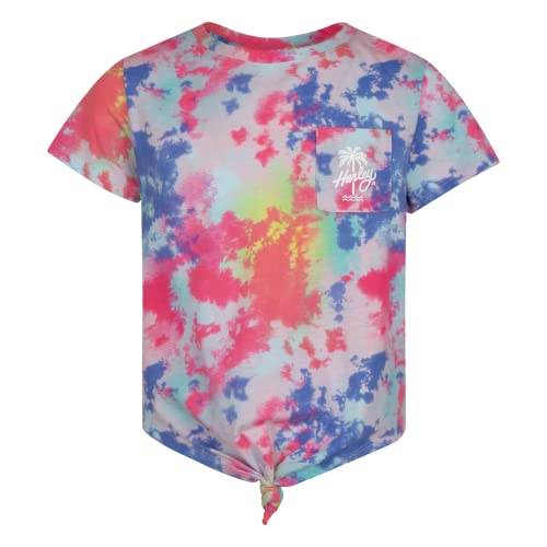 Hurley Girls' Front Tie Graphic T-Shirt