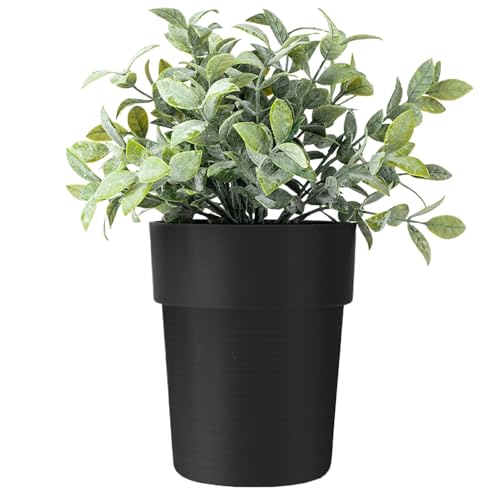 yuwqqoajv Privacidad Compartimento para maceta para regalo de seguridad Maceta con encanto 1 pieza Caja fuerte con forma de maceta con flores con encanto, negro