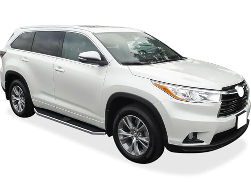 Estribos estilo running boards para Toyota Highlander 2014-2019 miniatura 2