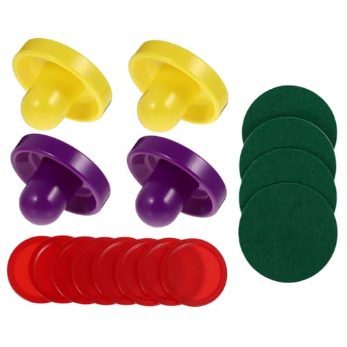 Anneome 1Set Air Hockey Pushers Strikers Replacement for Family Fun for Air Hockey Tables Game Nights