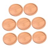 Levemolo 8 Stück Blumentopf Untersetzer Runde Pflanzenschalen mit...