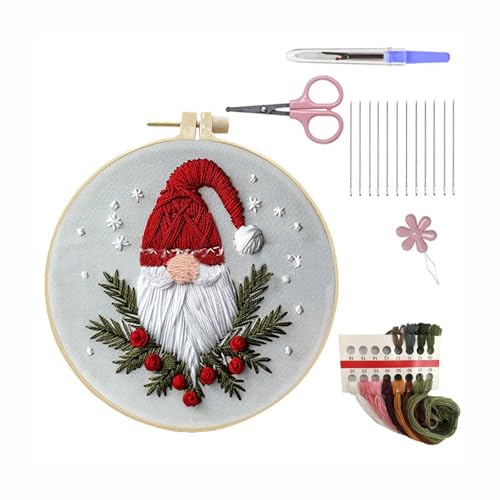 Kits de broderie pour adultes pour créer votre décoration de Noël DIY