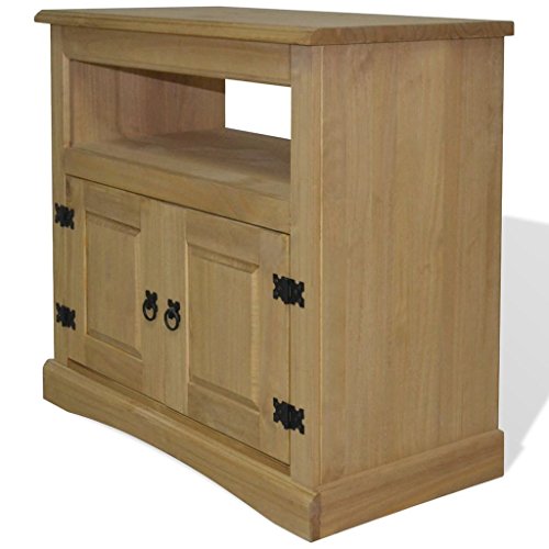 Festnight Mueble para TV Corona Range - Color de Marrón Material de Madera, 80x43x78 cm
