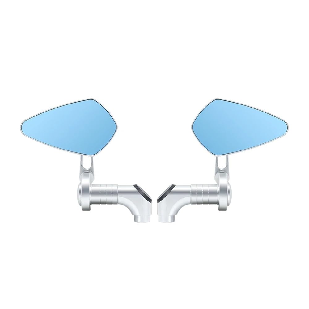 Espejos Retrovisores Para Manillar Motocicleta Cafe Racer CNC Scooter, Extremo De Manillar De 7/8" (22 Mm) Con Inserto De Extremo De Barra Estándar Retrovisor moto