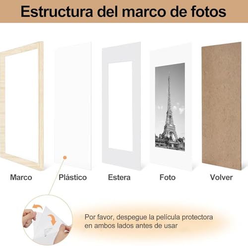 La Mejor Lista de Cuadros de madera para fotos disponible en línea para comprar. 8 Imagen adicional