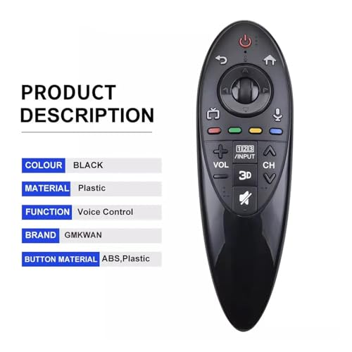 Télécommande vocale AN-MR500G téléviseur 3D LCD série UB UC EC - 3