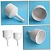 Gatuida 2pcs Laboratory Funnel Wide Mouth Filters for Transferring Liquids Scientific Research and Industrial Applications