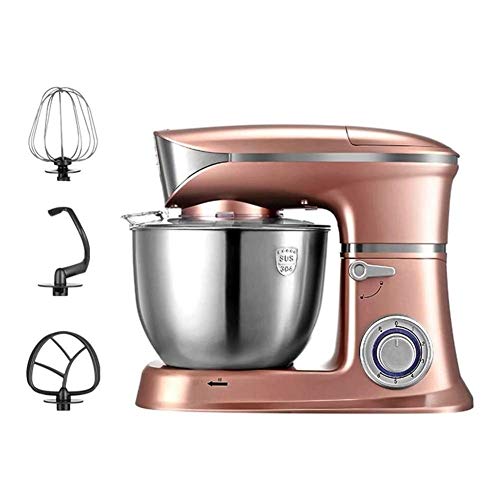 Food Stand Mixer Teig Mixer Mixer Food Mixer - Stand Mixer mit 6 Geschwindigkeiten 6,5 Liter Rührschüssel & Spritzschutz für Kuchen, Teig, Brot,