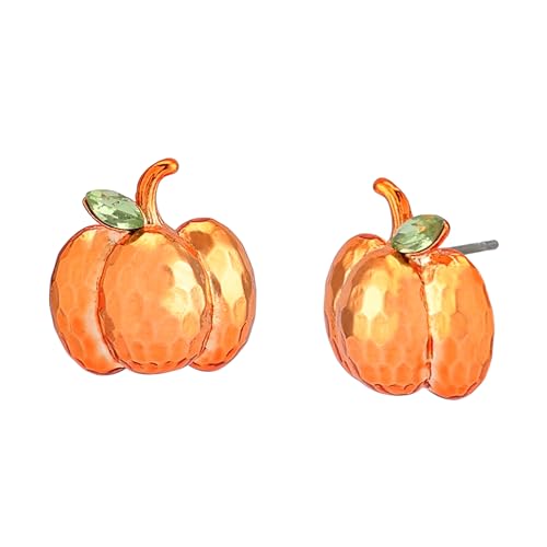 Betsey Johnson Women's Pumpkin Stud Earrings