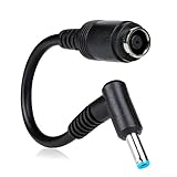 7,4 mm x 5,0 mm à 4,5 mm x 3,0 mm : convient pour les ordinateurs portables HP nécessitant une conversion d'entrée CC ronde sans modification ni outils