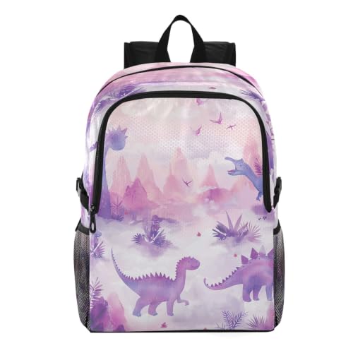 Sac à dos de randonnée pliable violet compactable léger et imperméable