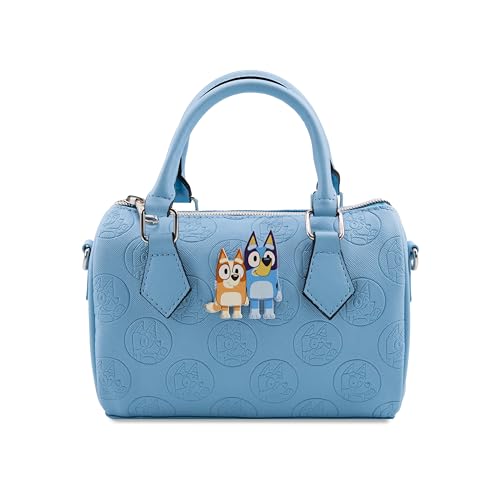 Fast Forward Bluey Mini Purse Crossbody Handbag for Women | Leather Women's Shoulder Handbag Satchel with Embossed Print | Bluey Accessories for Girls, Boys, Adults, Unisex2