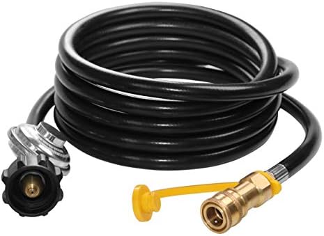 DOZYANT QC001 Propane Hose, 10 Feet, Black