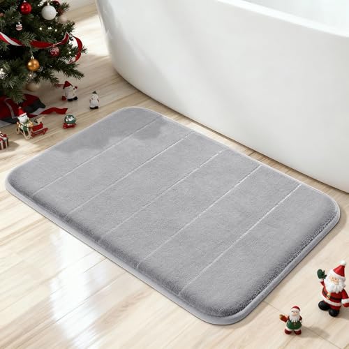 Yimobra Memory Foam Bath Mat, Super Soft Absorbent Bathroom Rug