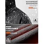 FREE SOLDIER Men's Outdoor Waterproof Soft Shell Hooded Military Tactical Jacket - Image 3