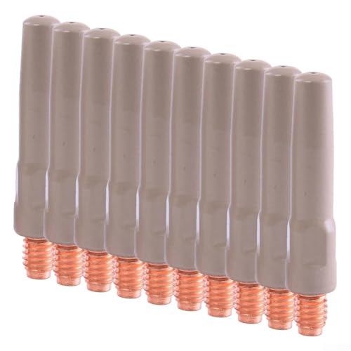 Welding Accessories Non-Stick Coating Tips Fit For 15AK for MIG Welder Equipment Dual-coating Welding Nozzles, 45x0.8mm - Image 7