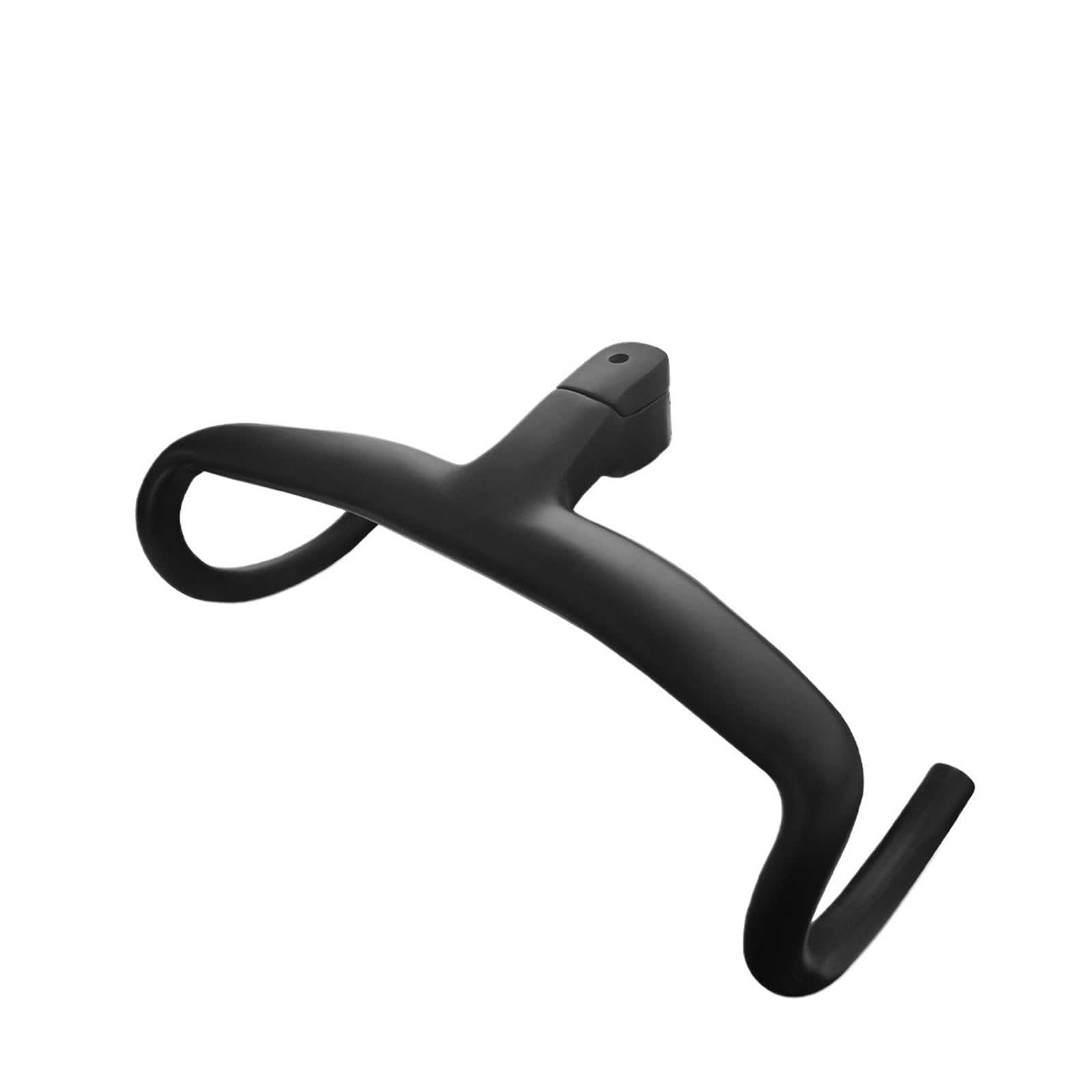 Manubrio Integrato 5D per Bici da Strada, Manubrio da Corsa Nero Opaco, Attacco Manubrio da 28,6 mm