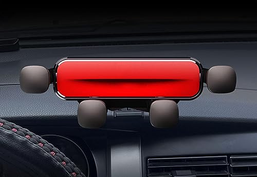 Support téléphone voiture anti vibration Nissan Livina réglable rouge