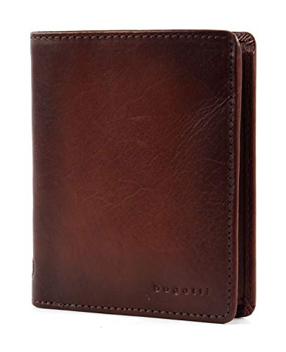 Preisvergleich Produktbild bugatti Domus RFID Hochformatbörse 4KK Cognac