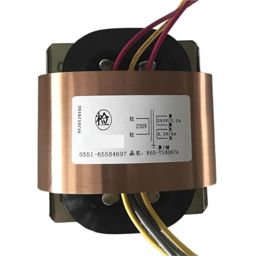Transformateur de puissance à tube 80W R65 250V pour ampli audio