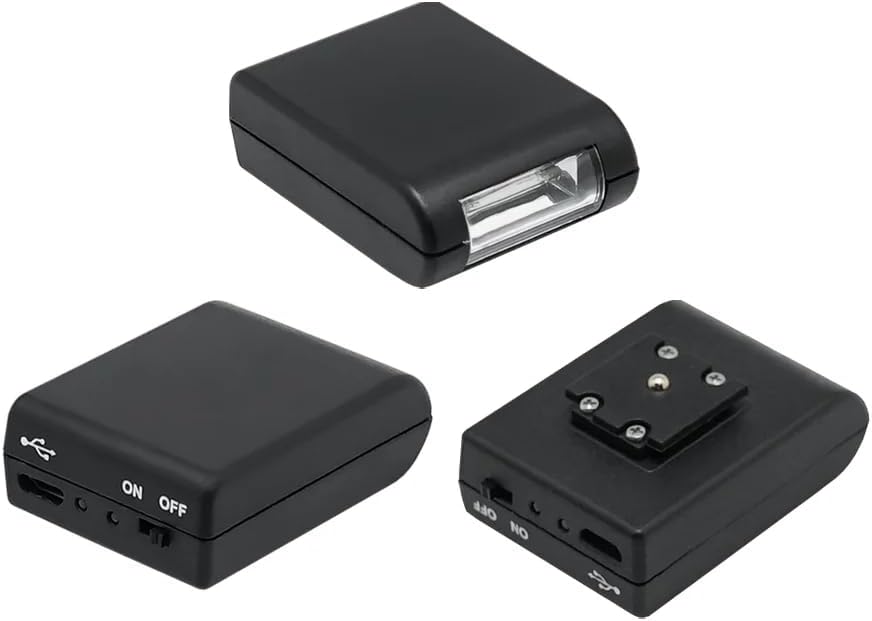 SeaFrogs Underwater Flash Trigger, Compatible with Fiber Optic Cables for External Strobe Activation, Not TTL Mode, Includes Micro USB Charging Cable