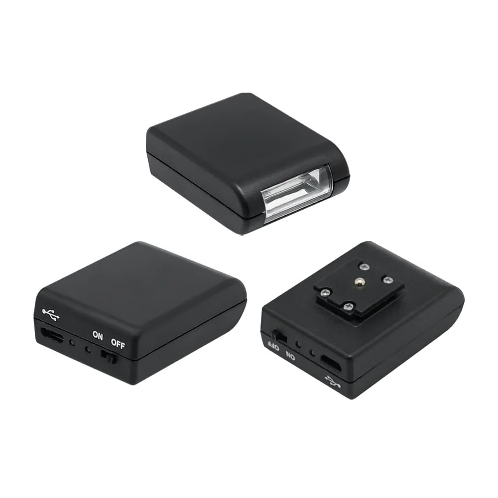 SeaFrogs - Disparador de flash subacuático, compatible con cables de fibra óptica para activación estroboscópica externa, no modo TTL, incluye cable de carga micro USB