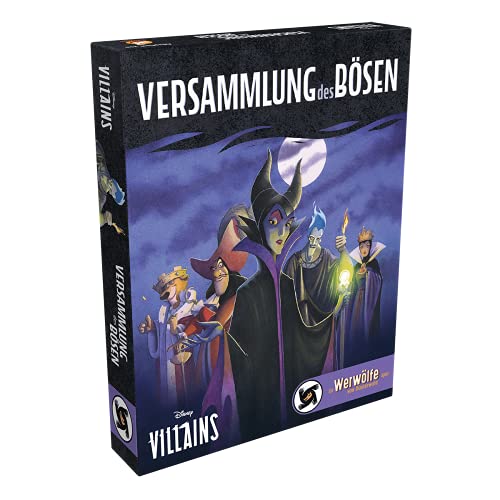 Asmodee Disney Villains - Versammlung des Bösen, Partyspiel, Kartenspiel, Deutsch