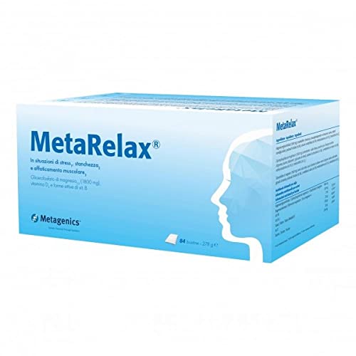 Metagenics Metarelax Integratore Alimentare, 84 Bustine