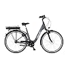 FISCHER CITA ECU 1401 Elektrische fiets voor dames en heren, RH 44 cm, voormotor 32 Nm, 36 V accu, mat antraciet, 28…