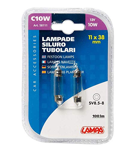 Lampa 58111 Lampada Tubolare, C 10 W
