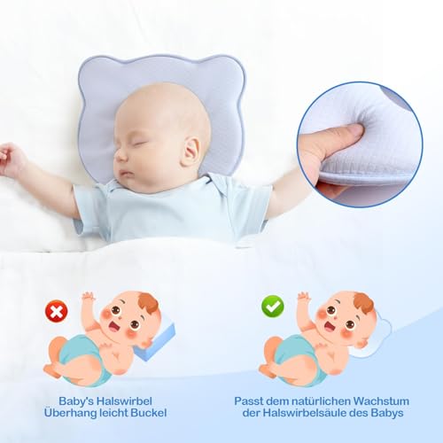 Hoovcmg Memory Foam Baby Pillow thumbnail 5