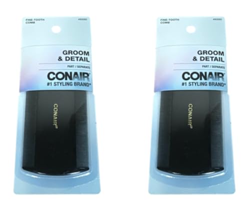 Conair Styling Essentials Extra Fine Tooth Comb 1 ea (Pack of 2)