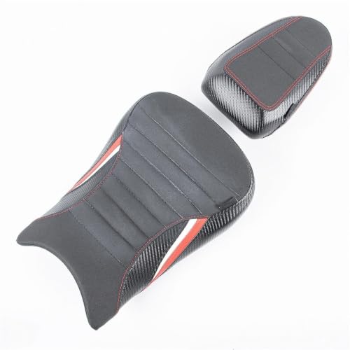 Selle solo arrière moto BMW S1000RR rouge pour roulage piste et duo