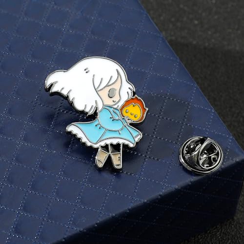 Image of Cute Enamel Pins Cartoon Lapel Pin Brooch Badge for Backpack Jackets Funny Tiger Pins for Gift Anime Enamel Pin for Clothing Hat Decoration