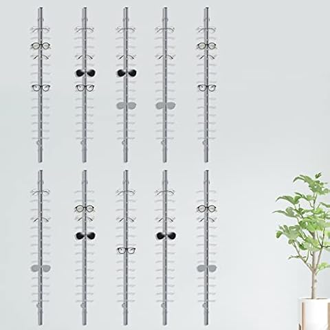 LOYALHEARTDY Eyeglass Display Rod 10-Pack Cover