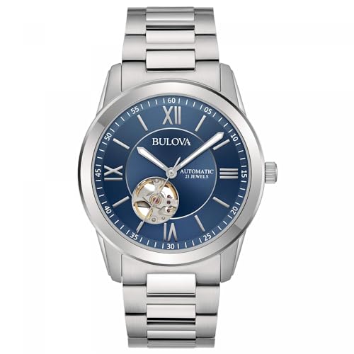 Montre Bulova 96A281 automatique open heart montre emblématique pour homme