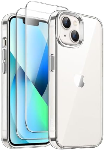 JETech 3 in 1 Cover Opaca per iPhone 15 Pro Max 6,7 Pollici con Pacco