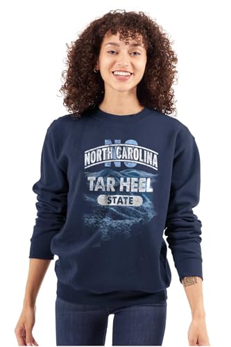 Brisco Brands North Carolina Tar Heel State Tourism Sweatshirt for Men or Women3