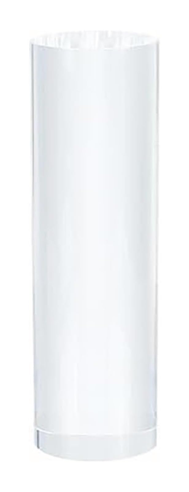 LQZAXSRDR Clear Acrylic Display Block, Clear Solid Polished Acrylic Cylinder Display Block 70mm Dia 30-300mm H For s(Height 300mm)