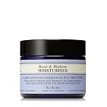 Neal's Yard Remedies Rose & Mallow Moisturiser | Rich in Texture for all Skin Types | 50g