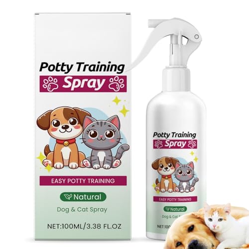 100ml Potty Training Spray for Dogs,Pup/py Toilet Training,Pet Corrector Spray,Anti Pee Spray for Dogs,Pup/Py Pee Spray Training,Pup/py Potty Training Spray,Training and Behaviour Aids for Dogs
