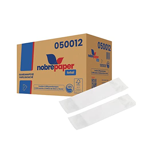 Guardanapo 33x14 Sache Nobre folha simples com 1.000 unidades