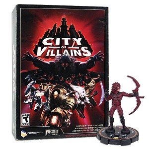 CD-ROM City of Villains Video Game for PC Book