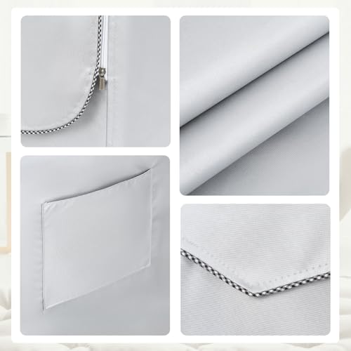 Funda Lavadora Exterior Impermeable - Plata - 60*64*85 - Imagen 7