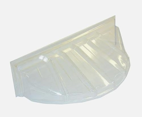 NEW Polyethylene Lightweight Reversible Bubble Window Well Cover 42 in.