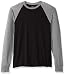 Hanes Men's Long Sleeve ComfortBlend Raglan Tri-Blend Tee